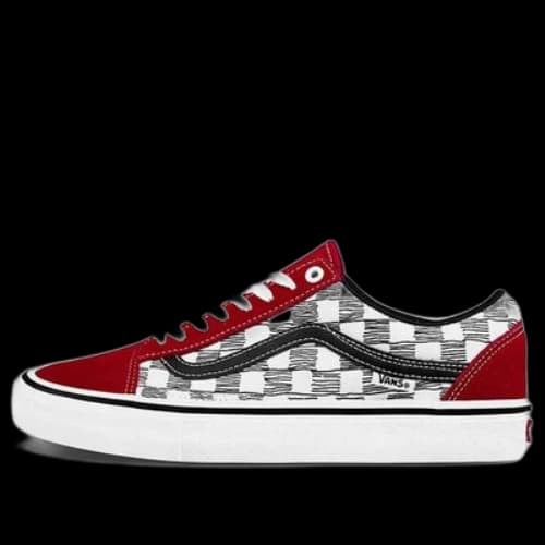 Vans Old Skool Red/Black/White