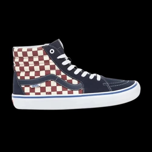 Vans Sk8-Hi Pro 'Checkerboard - Dress Blues'
