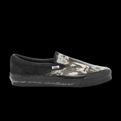 Vans Classic Slip-On LX Jim Goldberg Black Wall