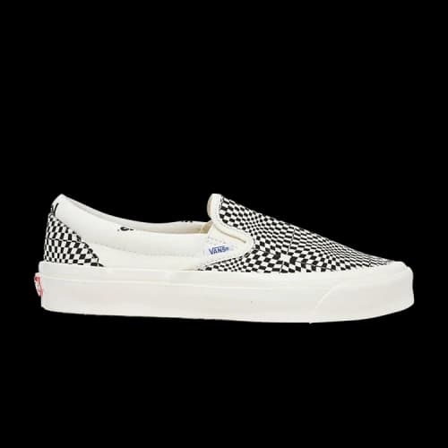Vans Slip-On Optical Check Black
