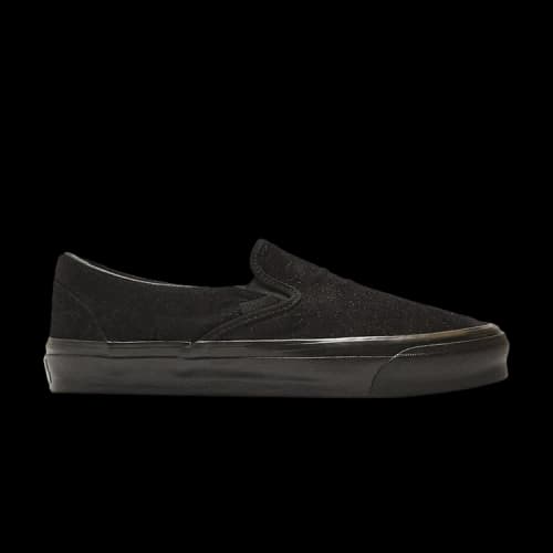 Vans OG Classic Slip-On LX 'Velvet Emboidery - Leopard Black'