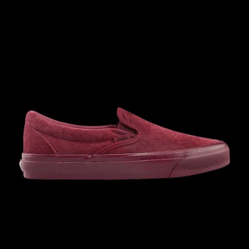 Vans Unisex Vault Classic Slip-On LX Sneakers Red Wine Red