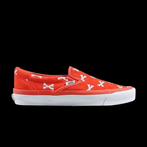 Vans WTAPS x Vault Classic Slip-On OG LX Orange