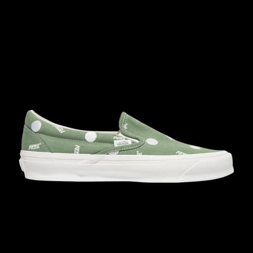 Vans OG Classic Slip-On LX 'Polka Dot - Green'