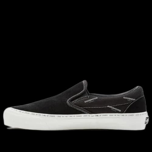 Vans Vault X GOODHOOD OG CLASSIC SLIPON LX Black