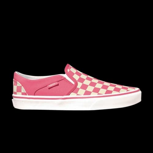 Vans Asher 'Pink Checkerboard' (Women's)