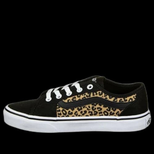 Vans Filmore Decon Sneakers 'Black Leopard Print'