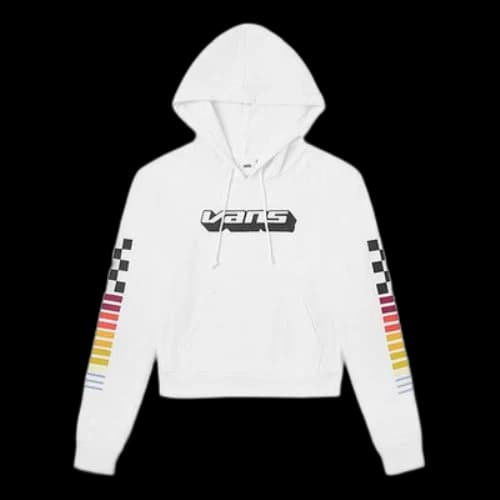 Vans Athleisure Casual Sports Long Sleeves White (Women's)