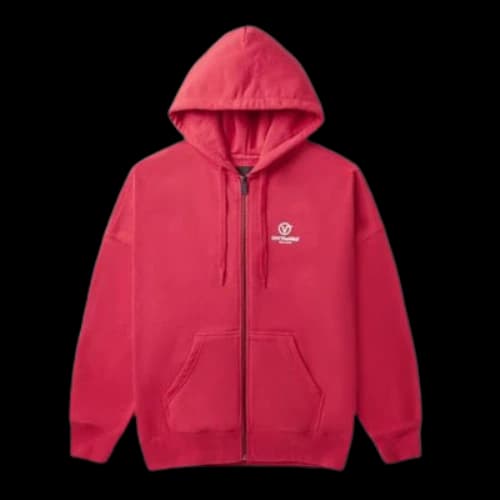 Vans Casual Sports Zipper Red