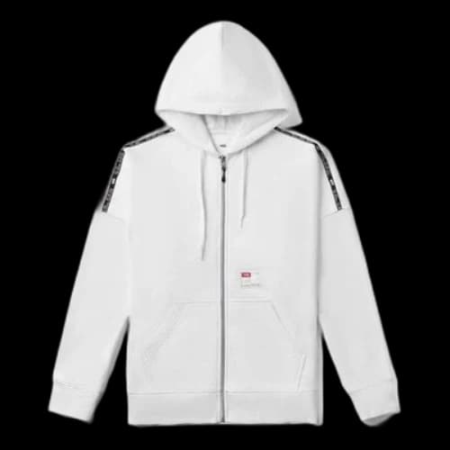 Vans Athleisure Casual Sports Zipper White (Women's)