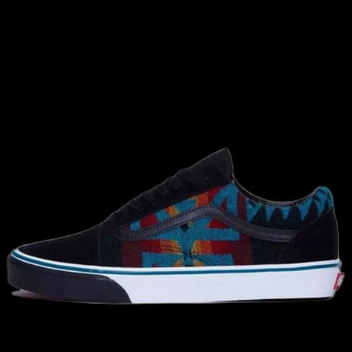 Vans All Nations Skate Jam x Old Skool DX 'Black Blue Red'