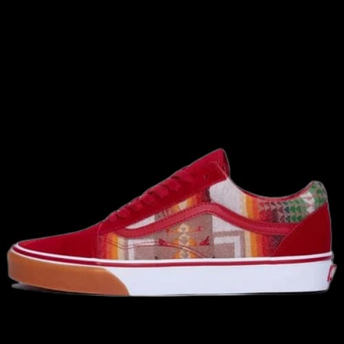 Vans All Nations Skate Jam x Old Skool DX Redbrown