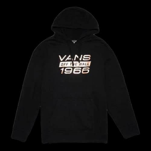 Vans Letter Logo Printing Hoodie Black (Women's)