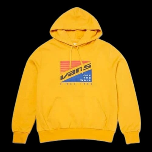 Vans Logo Printing Pullover Couple Style Yellow