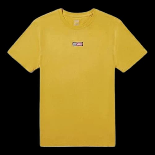 Vans Athleisure Casual Sports Short Sleeve Yellow (Women's)