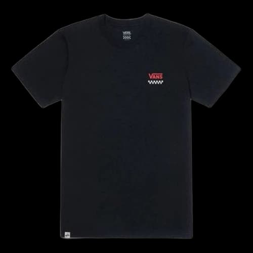 Vans Skateboard Logo Printing Short Sleeve Black (Women's)
