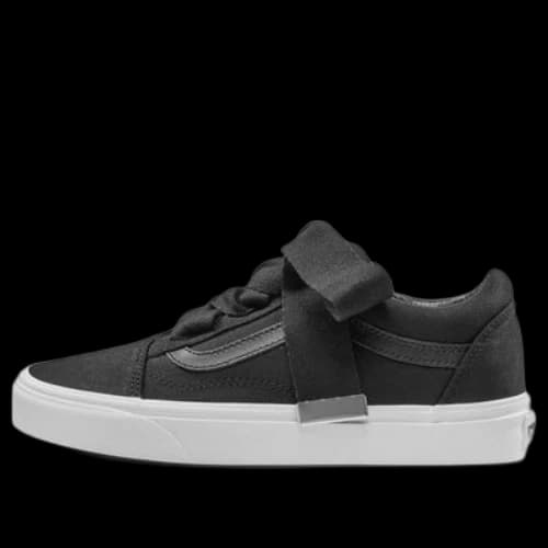 Vans Herringbone Lace Old Skool Shoes Black