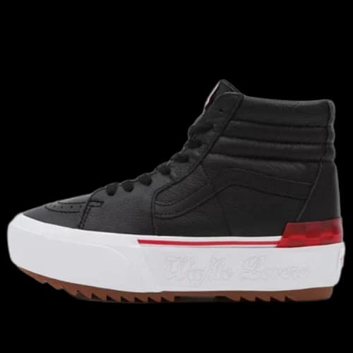 Vans Waffle Lovers SK8-HI Stacked High-Top Sneakers Black/White