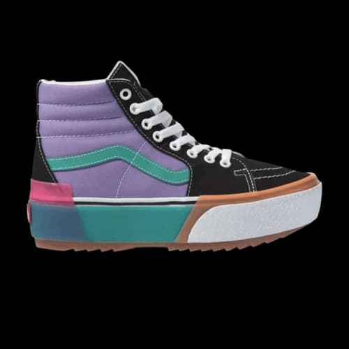 Vans Sk8-Hi Stacked 'Confetti - Fairy Wren Sea Green'