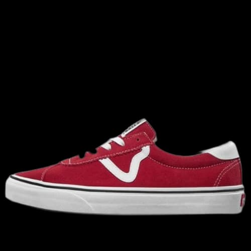 Vans Soprt Skate Sneakers Old Skool Shoes 'White Red'