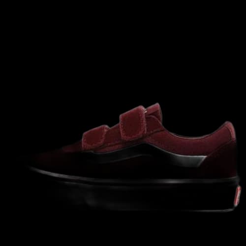 Vans Ward Wear-resistant Non-Slip Low Tops Casual Skateboarding Shoes Red