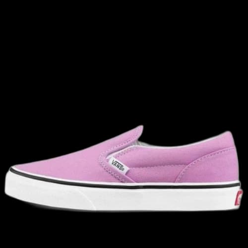 Kids Vans slip-on Skate shoes 'Pink Blue'