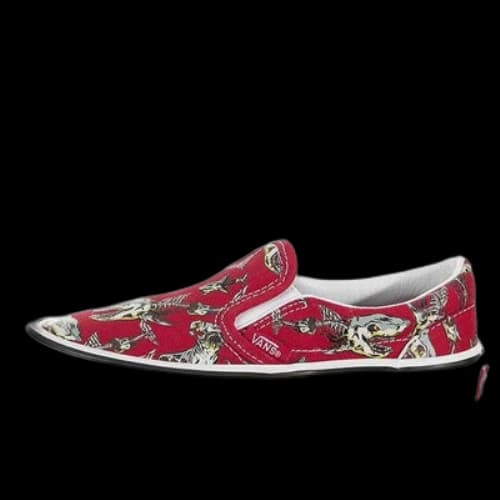 Vans Classic Slip-On Non-Slip Breathable Low Tops Casual Skateboarding Shoes Red