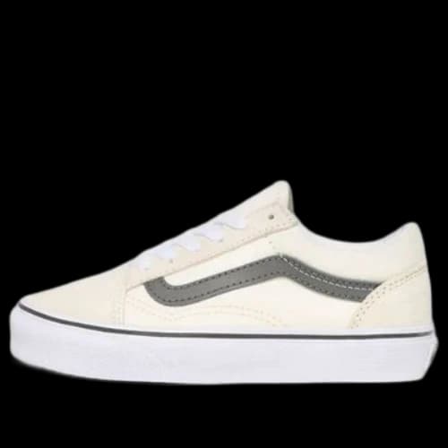 (PS) Vans Pop Old Skool Shoes 'White Grey'