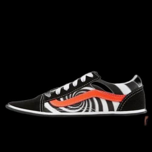 Vans Shoes Skate shoes 'Black White Orange'