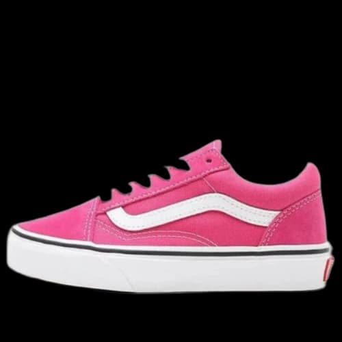 Vans Old Skool K Shoes Pink/White