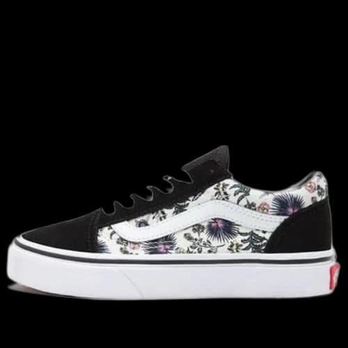 (PS) Vans Old Skool Paradise Floral 'Black White'