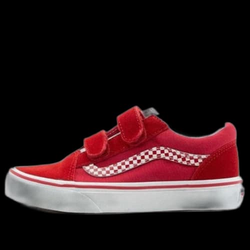 Vans Old Skool V Sneakers K Red/White