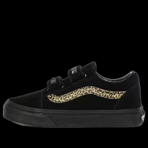 Vans Suede Stud Old Skool V Little Kids Black