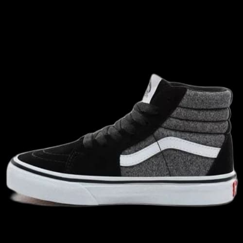 Vans Suede Sk8-hi Kids Black/Grey Blackgray