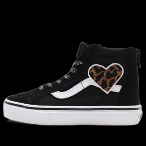 Vans SK8-HI Breathable Non-Slip Wear-resistant Casual Skateboarding Shoes Black