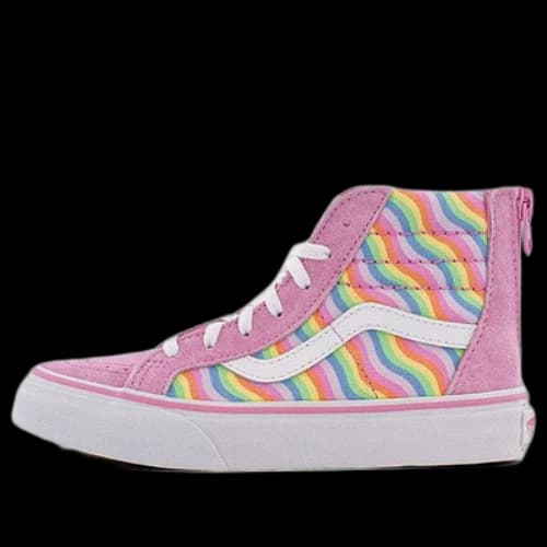 Vans SK8-HI Casual Skateboarding Shoes 'Pink'