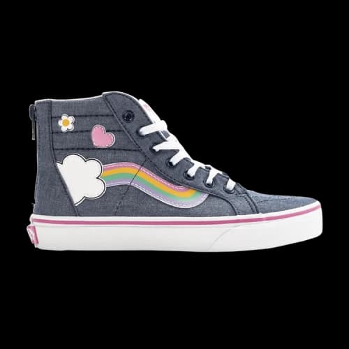 Vans Sk8-Hi Zip Kids 'Rainbow'