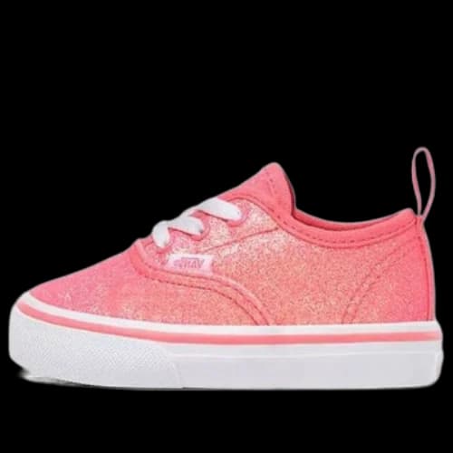 Vans Neon Glitter Elastic Laces Authentic Kinderschoen Pink