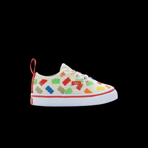 Vans Haribo x Authentic Elastic Lace Toddler 'Allover Goldbears Print'