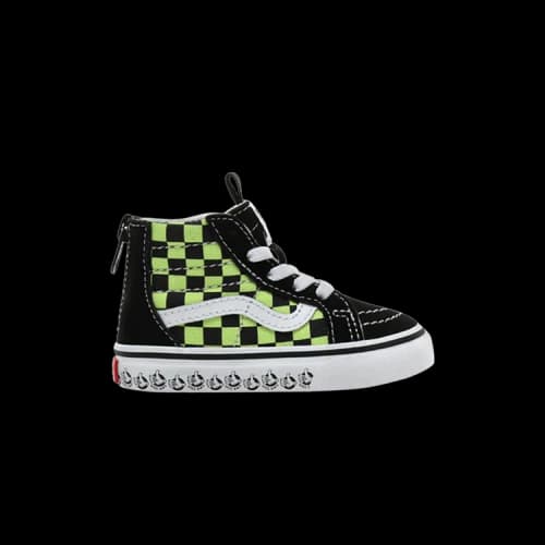 Vans BMX Sk8-Hi Zip Toddler 'Black Sharp Green'