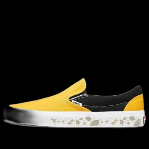 Vans Slip-On Black Yellow Unisex 'Black Yellow'