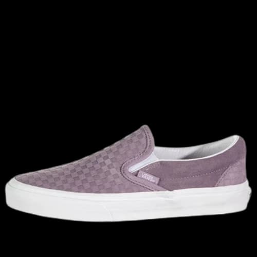 Vans Classic Slip-On Stylish Wear-Resistant Breathable Low Top Casual Skate Shoes Unisex Purple