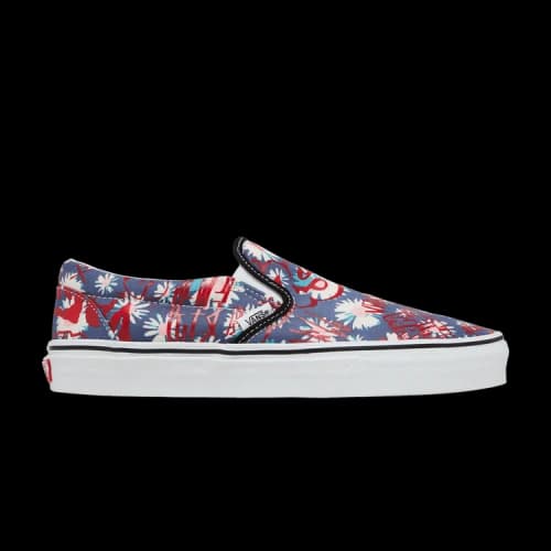 Vans Classic Slip-On Floral Red