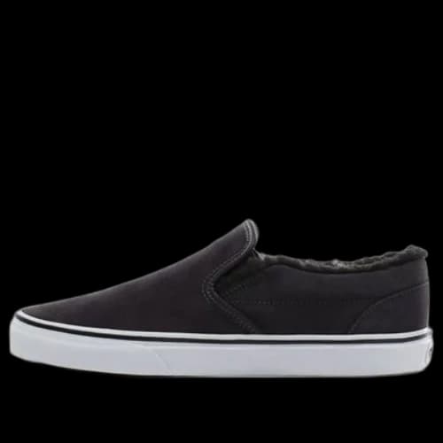 Vans Suede Sherpa Classic Slip-on Suede Sherpa Black/White