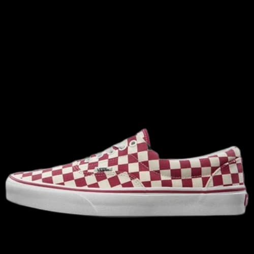 Vans Era Checkerboard Red