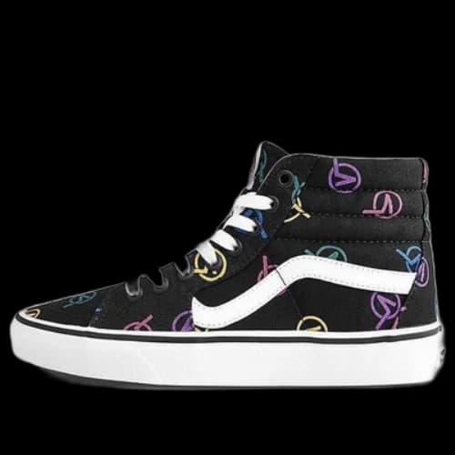 Vans SK8-HI Black Unisex 'Black White'