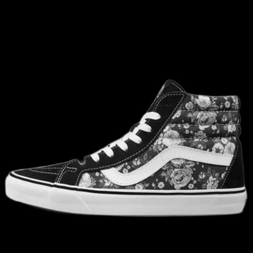 Vans SK8-HI Reissue High Top Rose Black White Unisex 'Black White'