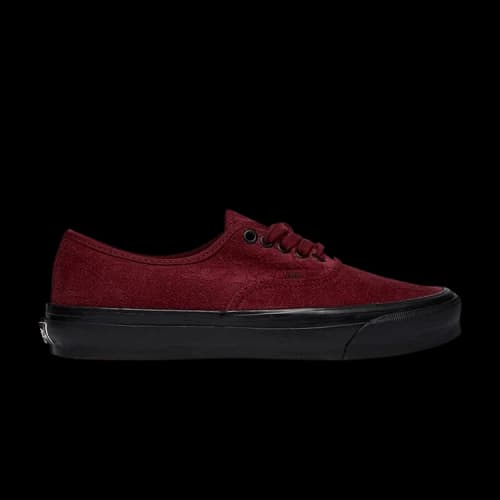 Vans OG Authentic LX 'Velvet Emboidery - Leopard Pomegranate'
