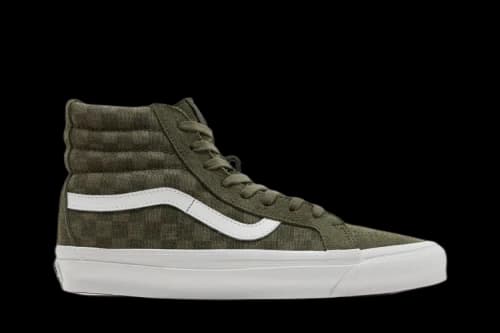 Vans OG Sk8-Hi LX 'Checkerboard - Grape Leaf'