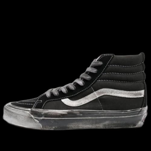 Vans OG Sk8Hi LX 'Stressed Black White' (Women's)